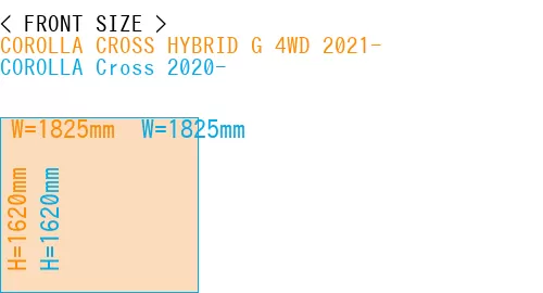 #COROLLA CROSS HYBRID G 4WD 2021- + COROLLA Cross 2020-